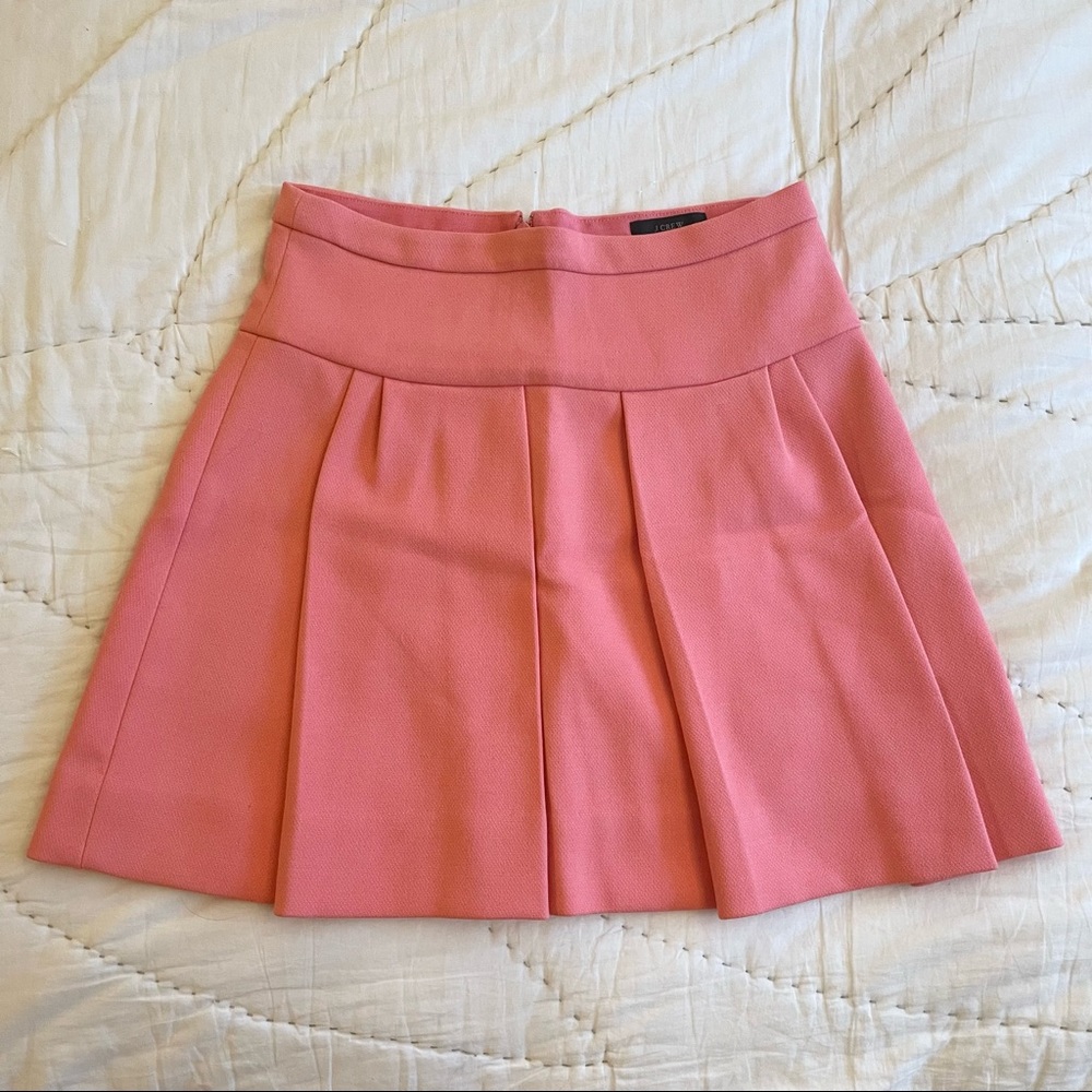 J.Crew | Pink Fluted Skirt